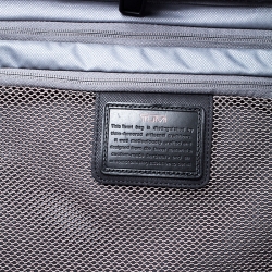 Pre Owned TUMI Black Nylon 4 Wheel Alpha II Short Trip Expandable Packing Case Luggage