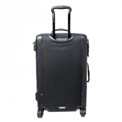 Pre Owned TUMI Black/Brown Nylon 4 Wheel Henderson Short Trip Expandable Luggage