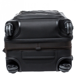 Pre Owned TUMI Black/Brown Nylon 4 Wheel Henderson Short Trip Expandable Luggage