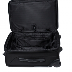 Pre Owned TUMI Black Nylon 2 Wheel Continental Carry On Luggage