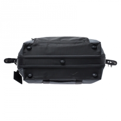 Pre Owned Tumi Grey/Black Nylon Alpha 2 Double Expansion Travel Duffel Bag