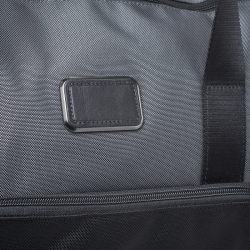 Pre Owned Tumi Grey/Black Nylon Alpha 2 Double Expansion Travel Duffel Bag