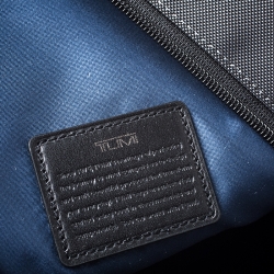 Pre Owned Tumi Grey/Black Nylon Alpha 2 Double Expansion Travel Duffel Bag