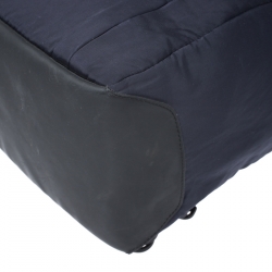 Pre Owned TUMI Navy Blue Nylon and Leather Sling Backpack