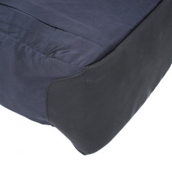 Pre Owned TUMI Navy Blue Nylon and Leather Sling Backpack