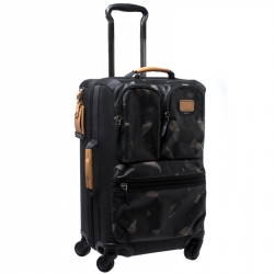 Pre Owned TUMI Black/Camo Balistic Nylon and Coated Fabric Alpha Bravo Kirtland Expandable Carry On Luggage