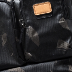 Pre Owned TUMI Black/Camo Balistic Nylon and Coated Fabric Alpha Bravo Kirtland Expandable Carry On Luggage