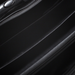 Tumi Black Nylon Alpha Deluxe Roller Briefcase