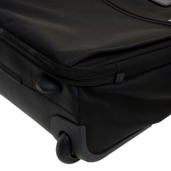 Pre Owned Tumi Black Nylon Alpha II 2 Wheel Luggage 50