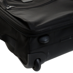 Pre Owned Tumi Black Nylon Alpha II 2 Wheel Luggage 50