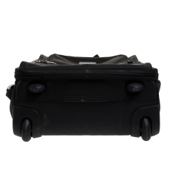 Pre Owned Tumi Black Nylon Alpha II 2 Wheel Luggage 50