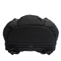 Pre Owned Tumi Black Nylon and Leather Nickerson 3 Pocket Expansion Backpack