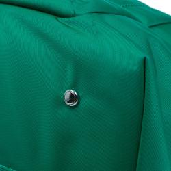 Pre Owned Tumi Green Nylon Voyageur Dublin Weekender Duffel Bag