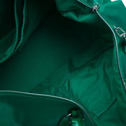Pre Owned Tumi Green Nylon Voyageur Dublin Weekender Duffel Bag