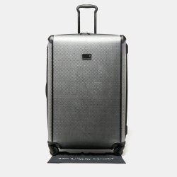 Pre Owned TUMI T-Graphite Tegris 4 Wheeled Tegra-Lite Extended Large Trip Packing Case Luggage