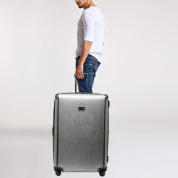 Pre Owned TUMI T-Graphite Tegris 4 Wheeled Tegra-Lite Extended Large Trip Packing Case Luggage