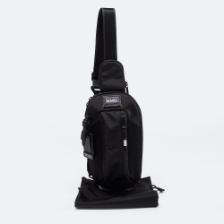 Pre Owned TUMI Black Nylon and Leather Alpha Bravo Esports Pro Sling Bag 