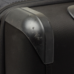 Pre Owned TUMI Brown Nylon Alpha Bravo Kirtland International Expandable Carry On Luggage