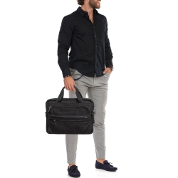 Pre Owned TUMI Black Nylon Laptop Brief Bag