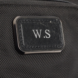 TUMI Black Nylon Alpha 3 Small Pocket Bag 