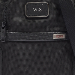 TUMI Black Nylon Alpha 3 Small Pocket Bag 