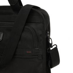 Pre Owned TUMI Black Slim Large Screen Laptop Briefcase