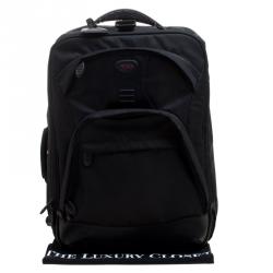 Tumi Black Nylon T2 Wheeled Backpack