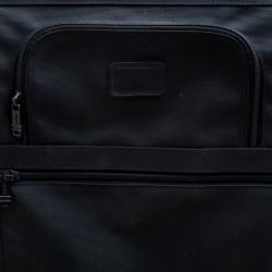 Pre Owned Tumi Black Nylon Ballistic Carry on Rolling Luggage