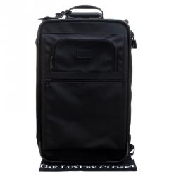 Pre Owned Tumi Black Nylon Ballistic Carry on Rolling Luggage