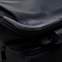 Pre Owned Tumi Black Nylon Ballistic Carry on Rolling Luggage
