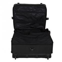 Pre Owned Tumi Black Nylon Ballistic Wheel-A-Way Wardrobe Long Trip Luggage