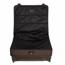 Tumi Brown Nylon Carry On Garment Rolling Suitcase 55cm