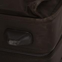 Tumi Brown Nylon Carry On Garment Rolling Suitcase 55cm