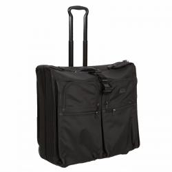 Pre Owned Tumi Black Nylon Carry On Garment Rolling Suitcase 55cm