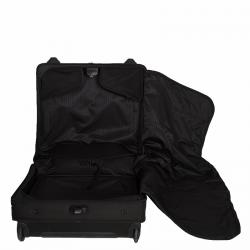 Pre Owned Tumi Black Nylon Carry On Garment Rolling Suitcase 55cm