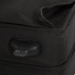 Pre Owned Tumi Black Nylon Carry On Garment Rolling Suitcase 55cm