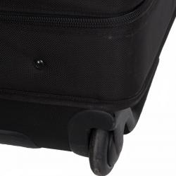 Pre Owned Tumi Black Nylon Carry On Garment Rolling Suitcase 55cm