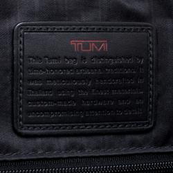 Tumi Black Nylon Alpha Lightweight Wheeled Carry-On Duffel