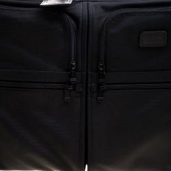 Pre Owned Tumi Black Ballistic Nylon 2 Wheeled Carry-on Alpha Extended Garment Bag