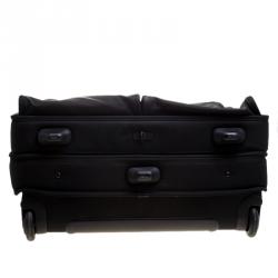 Pre Owned Tumi Black Ballistic Nylon 2 Wheeled Carry-on Alpha Extended Garment Bag