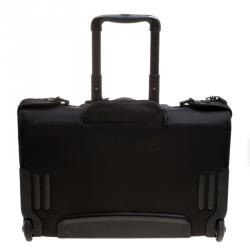 Tumi Black Ballistic Nylon 2 Wheeled Carry-on Alpha Garment Bag