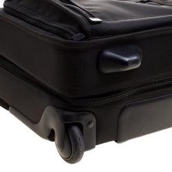 Tumi Black Ballistic Nylon 2 Wheeled Carry-on Alpha Garment Bag