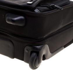 Tumi Black Ballistic Nylon 2 Wheeled Carry-on Alpha Garment Bag