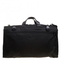 Tumi Black Nylon Tri Fold Alpha II Garment Travel Bag