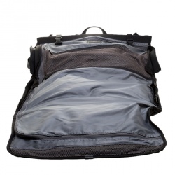 Tumi Black Nylon Tri Fold Alpha II Garment Travel Bag