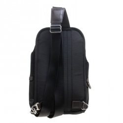Pre Owned TUMI Black Nylon Alpha Bravo Monterey Sling Bag