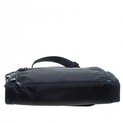 Pre Owned Tumi Black Nylon Alpha 2 Slim Deluxe Portfolio Bag