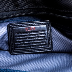 Pre Owned Tumi Black Nylon Alpha 2 Slim Deluxe Portfolio Bag