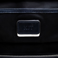 TUMI Balck/Dark Blue Nylon and Leather Global Limited Edition Backpack