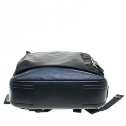 TUMI Balck/Dark Blue Nylon and Leather Global Limited Edition Backpack
